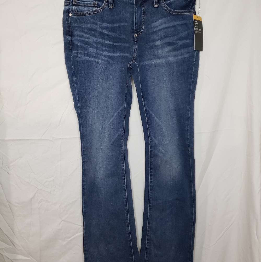 Women's a.n.a Slim Bootcut Jeans Size 4 Short